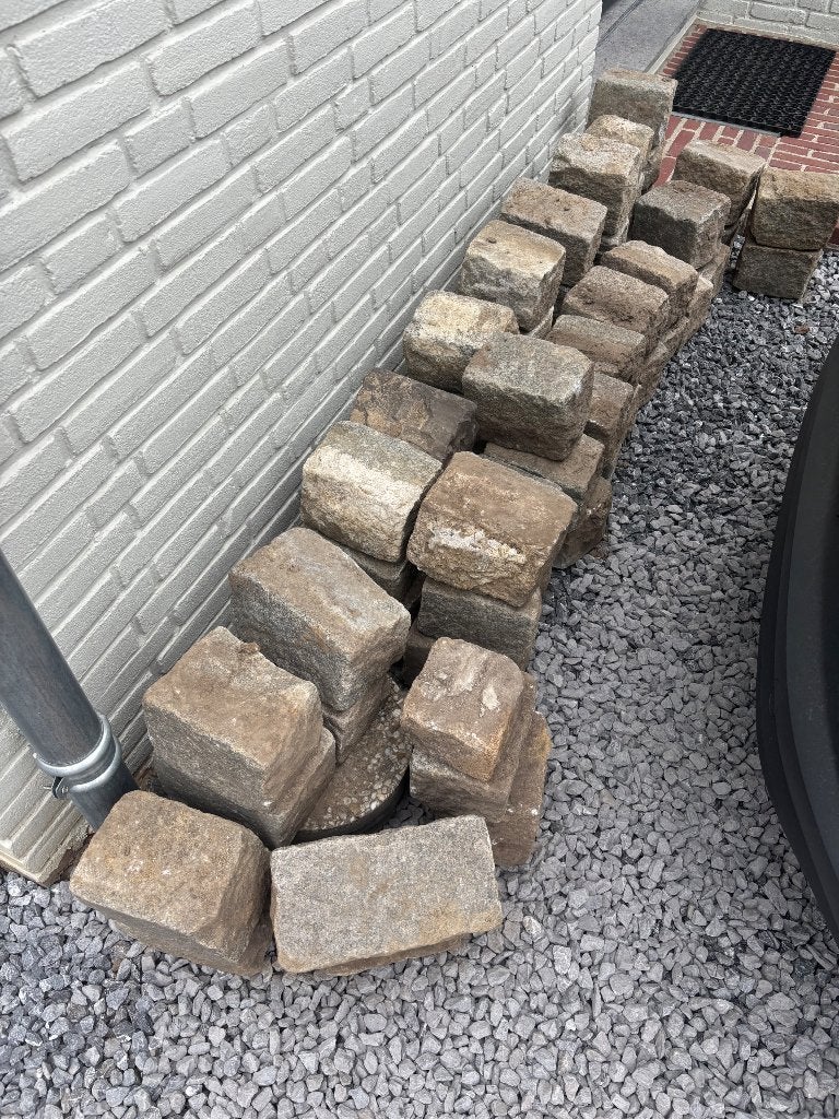 Kasseien, Ophalen, Gebruikt, Overige typen, Natuursteen