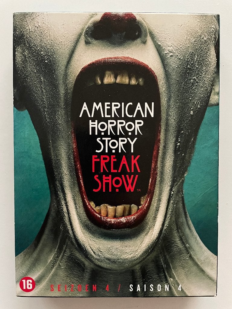 American Horror Story - Seizoen 4 Freak Show (DVD), Cd's en Dvd's, Vanaf 16 jaar, Verzenden, Zo goed als nieuw, Horror