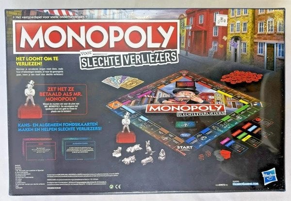 Hasbro Monopoly voor slechte verliezers bordspel spel nieuw, Hobby en Vrije tijd, Gezelschapsspellen | Bordspellen, Coolsingel 104, 3011 AG Rotterdam, Netherlands