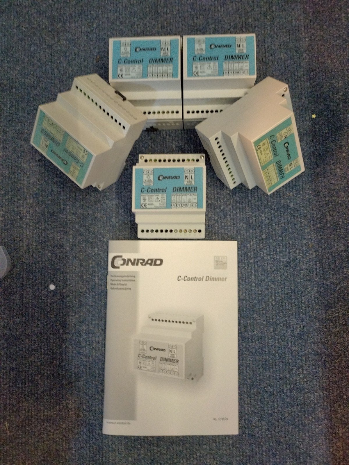 5x Conrad C-control Dimmer voor resistieve belasting, Doe-het-zelf en Verbouw, Ophalen of Verzenden, Overige typen