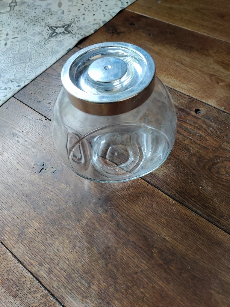 droppot snoeppot glazen pot voorraadpot, Ophalen, Met deksel, Pot, Bus of Blik, Glas
