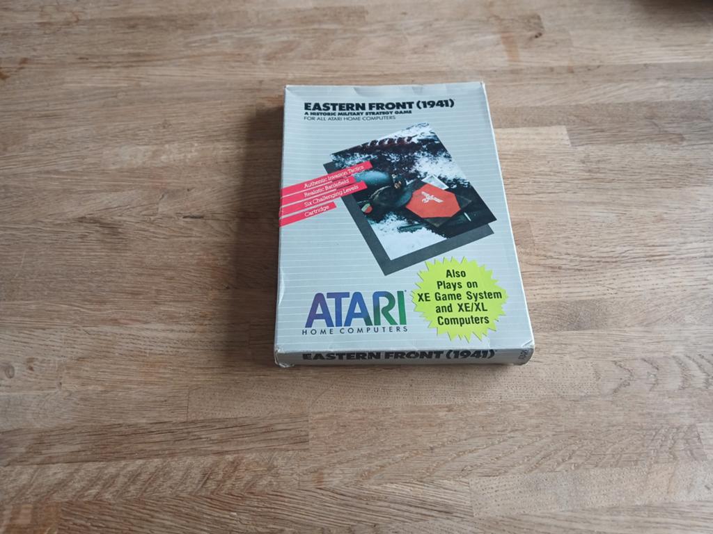 Eastern front atari XE, Spelcomputers en Games, Games | Atari, Ophalen, 1 speler, Racen en Vliegen, Zo goed als nieuw