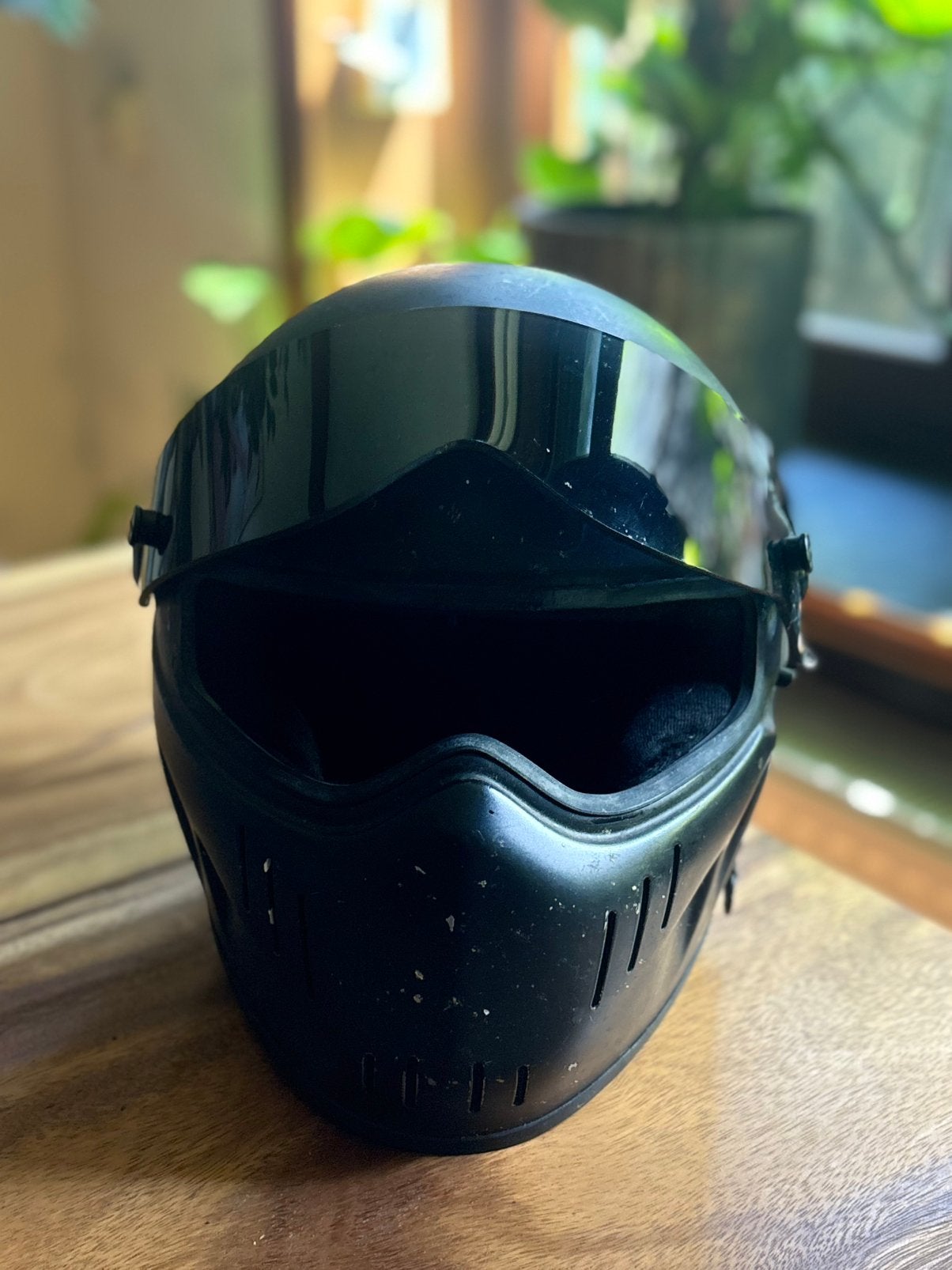 Vintage Simpson Bandit helm 1997, maat 7¼ (58cm), Motoren, Ophalen of Verzenden, Tweedehands, Overige merken