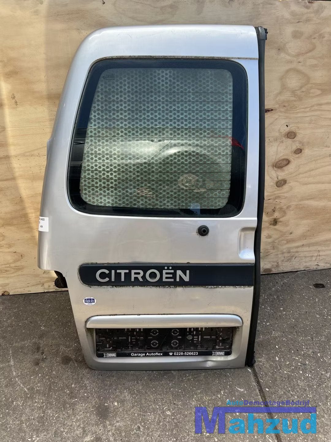 CITROEN BERLINGO zilver EYCC links achter deur 1997-2007, Auto-onderdelen, Gebruikt, Citroën, Ophalen of Verzenden, Achter