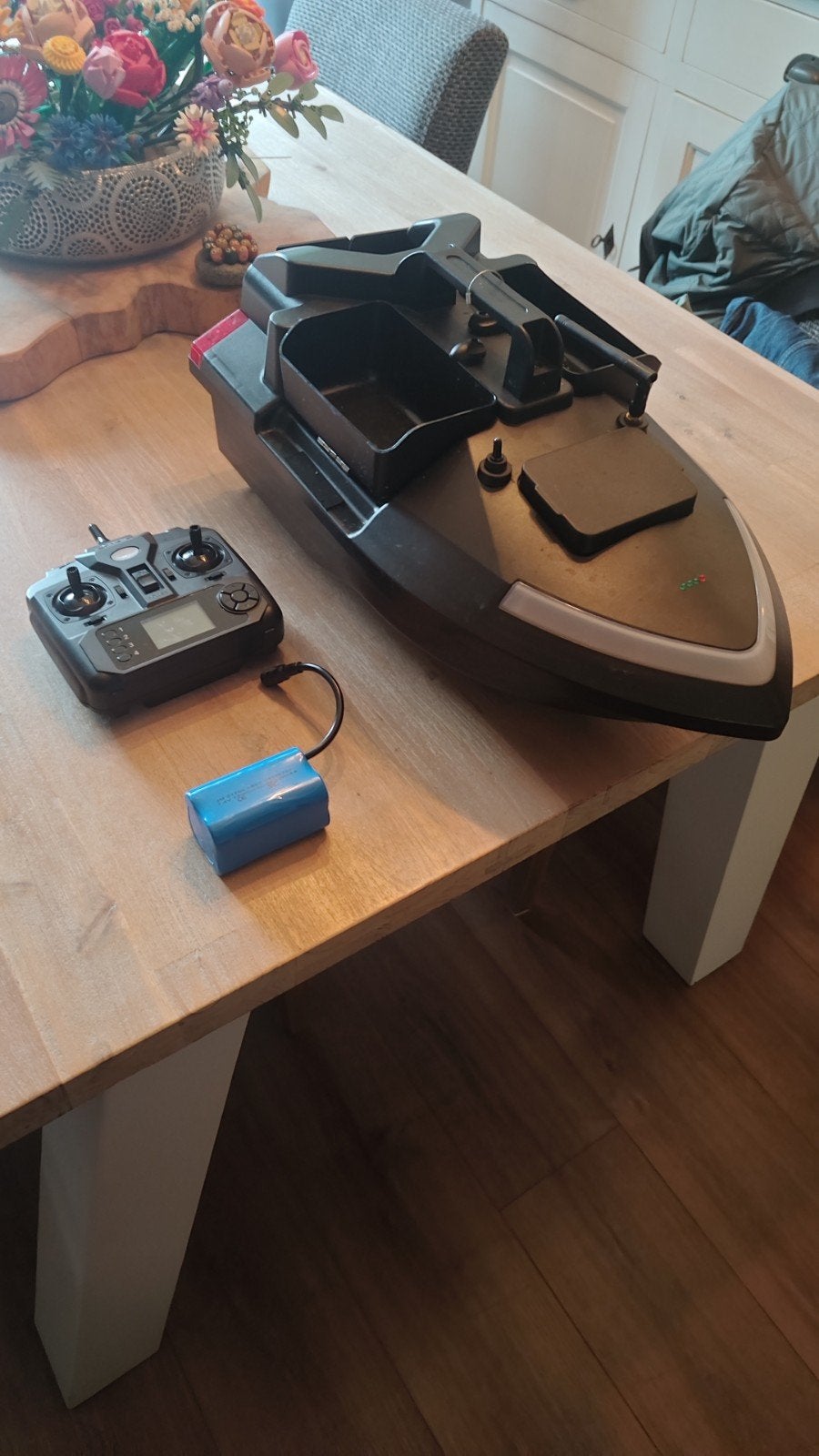 Flytec V020 GPS voerboot,, Ophalen of Verzenden, Koffer of Tas