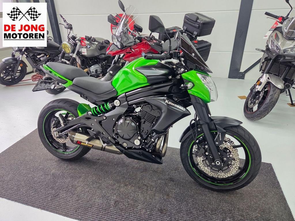 SCHITTERENDE KAWASAKI ER 6 N ABS 2016 AKRAPOVIC | HD-VIDEO!, 2 cilinders, Bedrijf, Onbekend, KAWASAKI