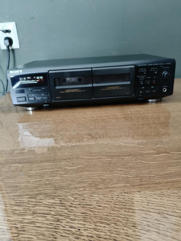 Sony  TC-WE405, Ophalen, Dubbel, Sony, Tiptoetsen