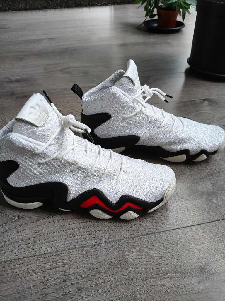 Adidas Crazy 8 ADV Primeknit sneakers - men’s Size EU 45, Kleding | Heren, Wit, Ophalen of Verzenden, Adidas, Sneakers of Gympen