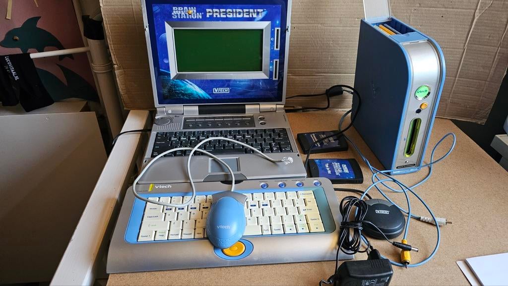 Vtech 2 x spelcomputer en laptop, Ophalen of Verzenden, Gebruikt