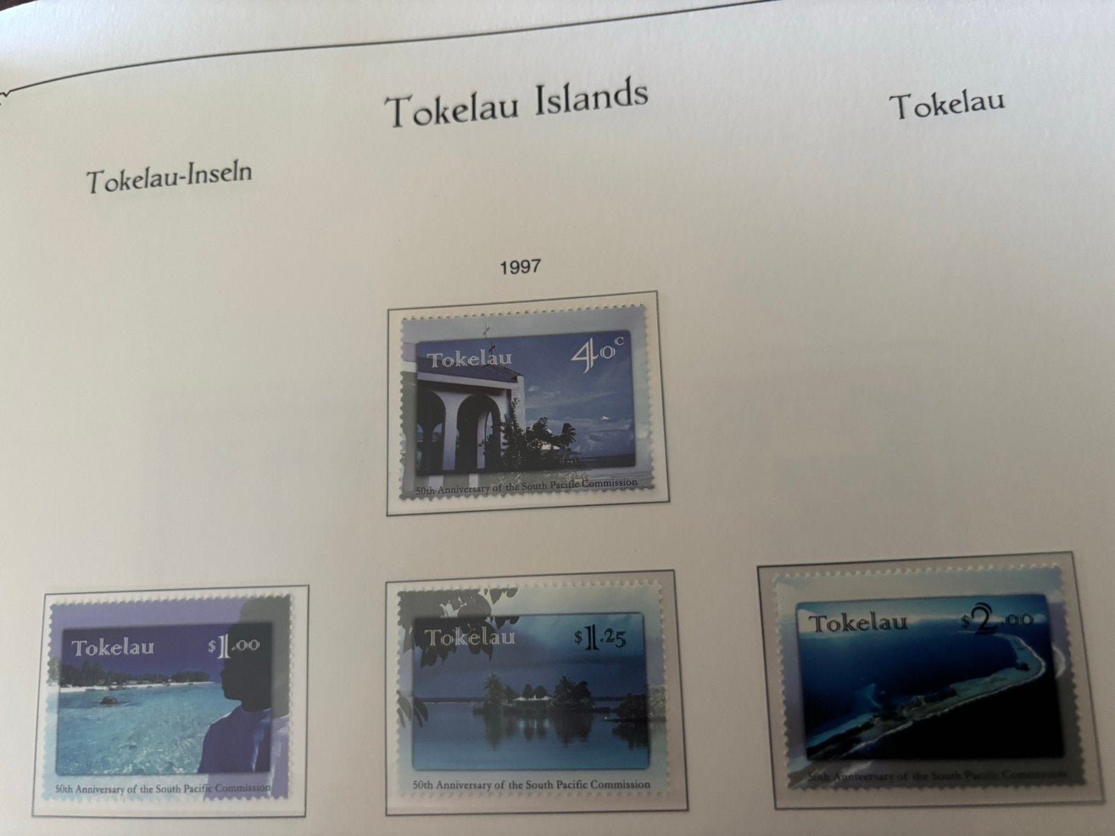 Tokelau-Eilanden 1997, Postzegels en Munten, Ophalen of Verzenden, Postfris