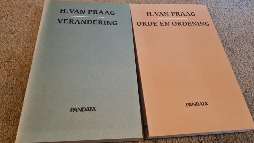 H. van Praag: Verandering & Orde en Ordening (2 boeken), Ophalen of Verzenden, Gelezen, H. van Praag, Nederland
