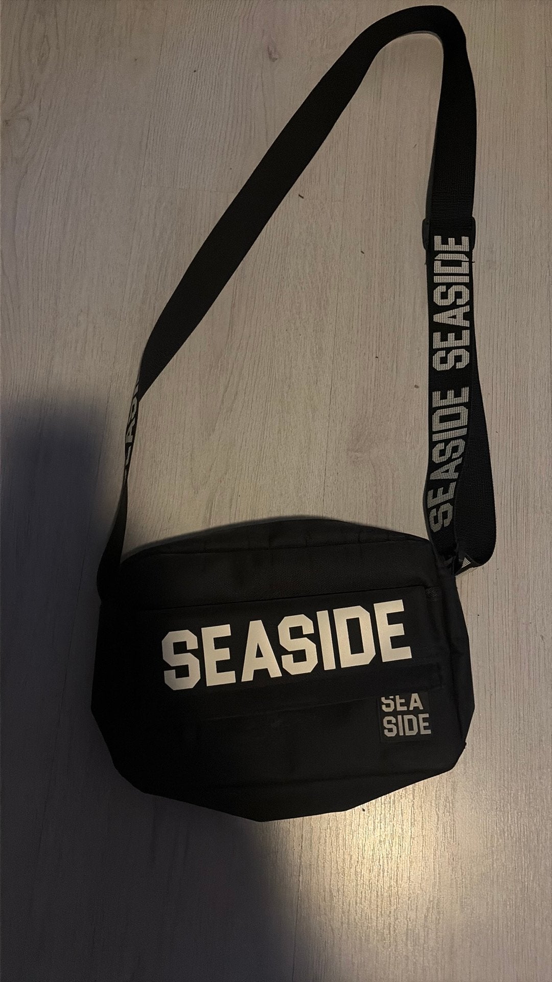 Seaside heuptasje, Ophalen, Zo goed als nieuw, Zwart