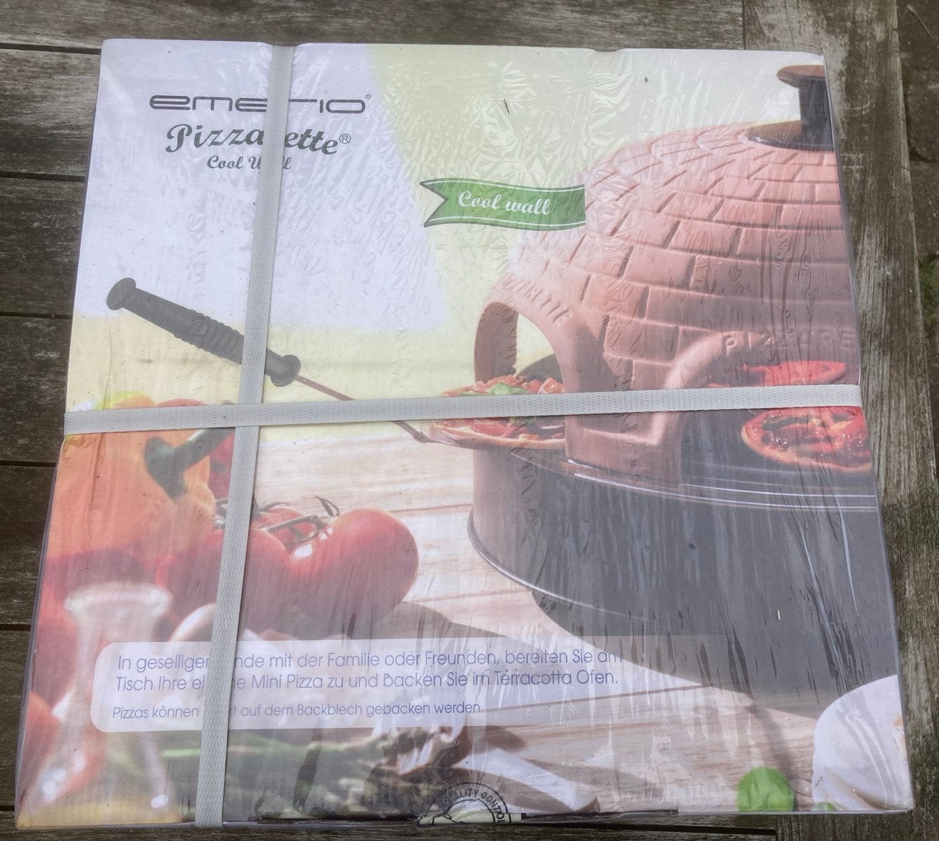Emetio Pizzaette 6 persoons pizzaoven - Nieuw in doos, Witgoed en Apparatuur, Ophalen, Minder dan 45 cm, Overige merken, Pizzaoven