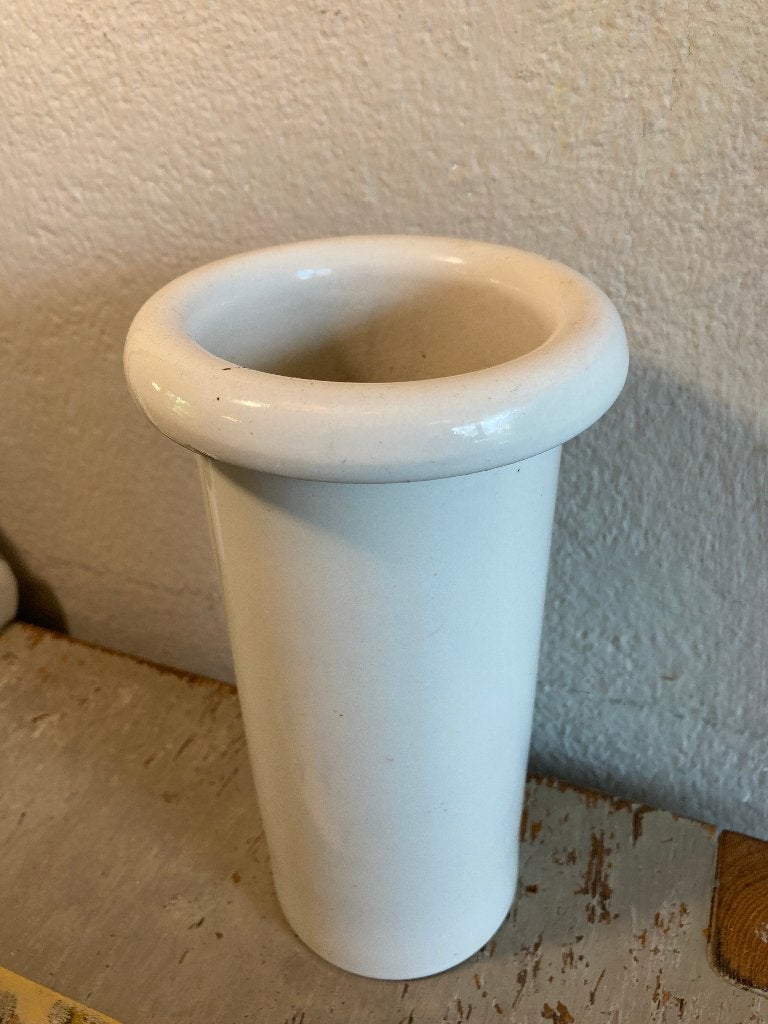 Vintage retro design vaas bloemenvaas Rollo keramiek pot, Huis en Inrichting, Woonaccessoires | Vazen, Ophalen of Verzenden, Zo goed als nieuw