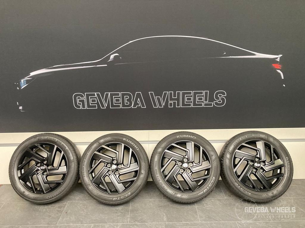 18” originele Hyundai Kona II velgen + banden 5x114.3 BE400A, 18 inch, -, -, Banden en Velgen