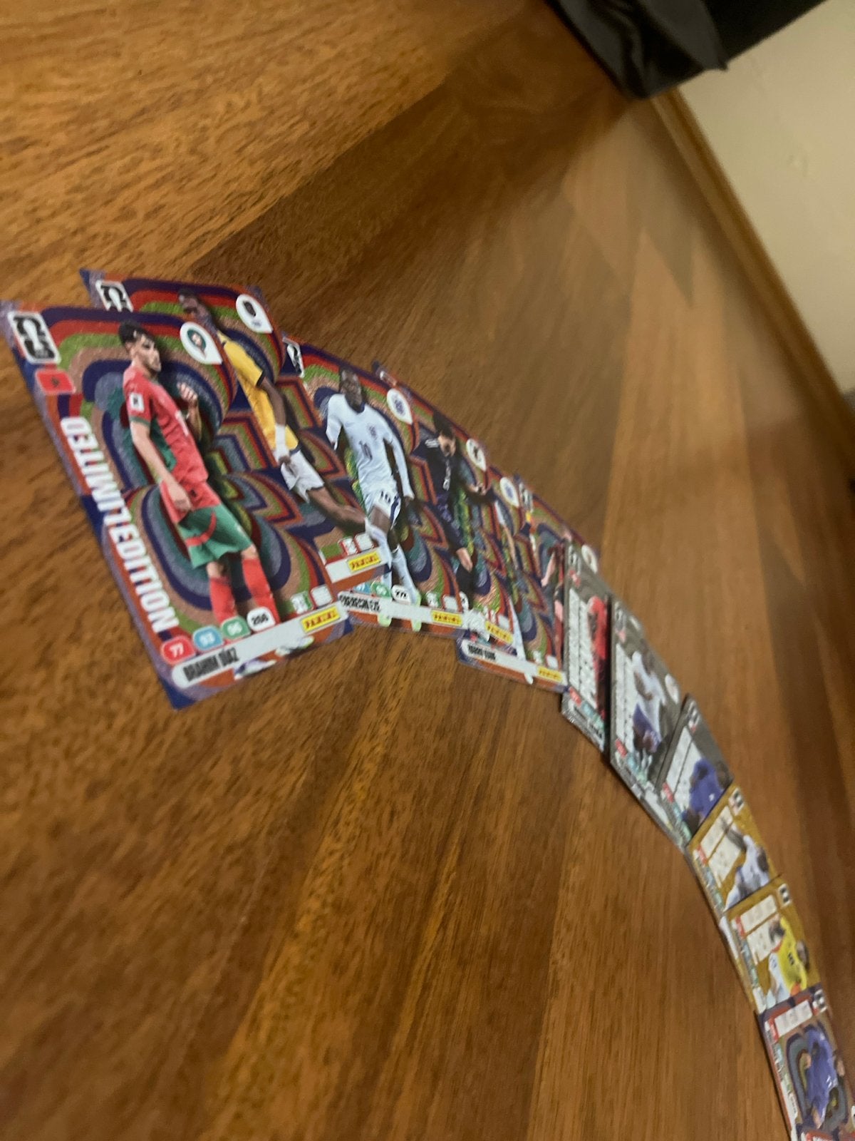 14 Panini Adrenalyn XL world cup limited edition kaarten, Ophalen of Verzenden, Zo goed als nieuw, Buitenlandse clubs, Spelerskaart