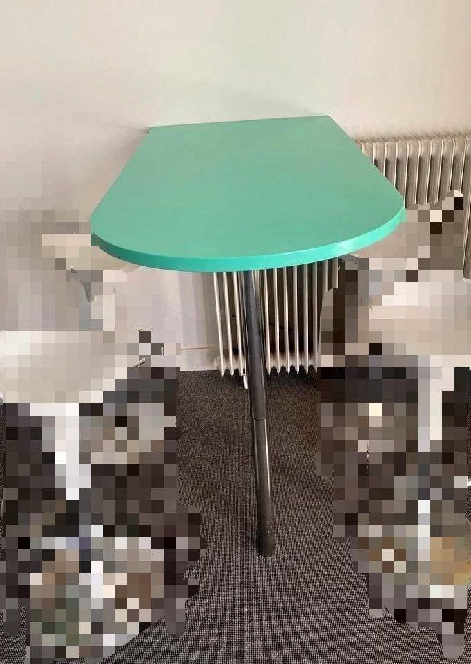 Complete 5-delige barset/wandtafel - massief beuken, Ophalen, Zo goed als nieuw