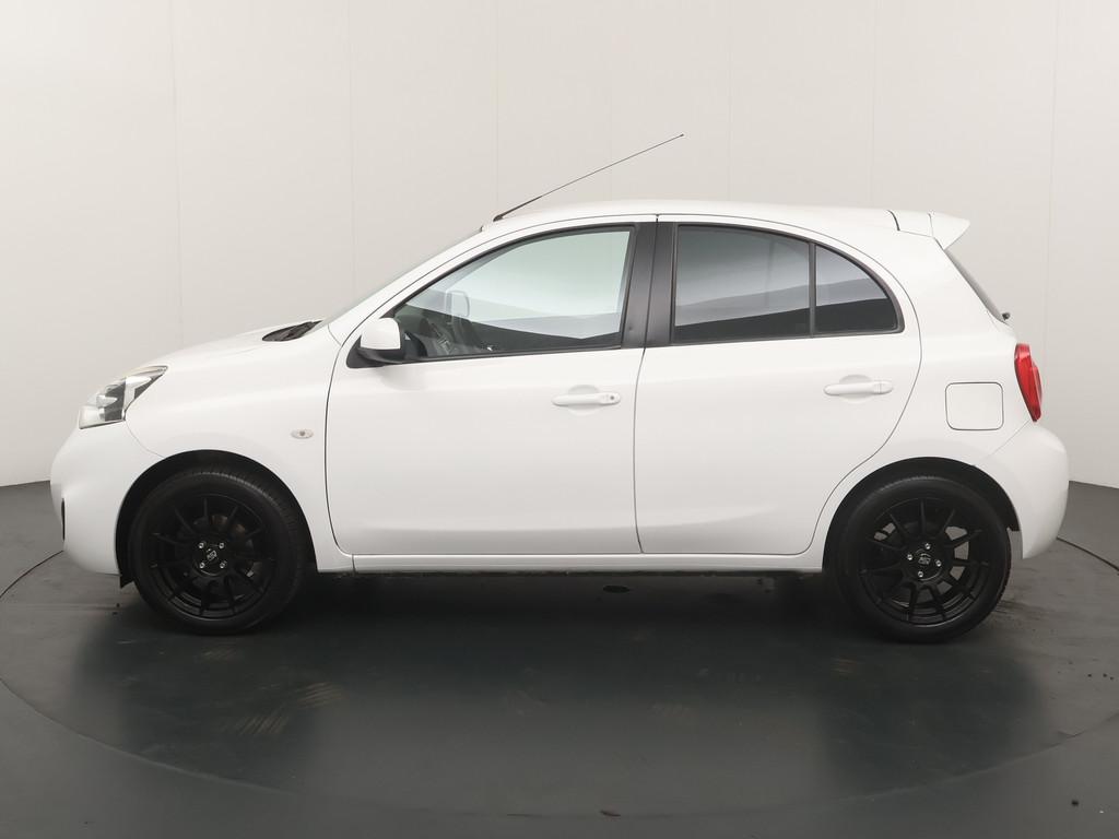 Nissan Micra 1.2 DIG-S 98PK Acenta | Airco| Cruise | 16-inch, Voorwielaandrijving, Stof, 1198 cc, Handgeschakeld