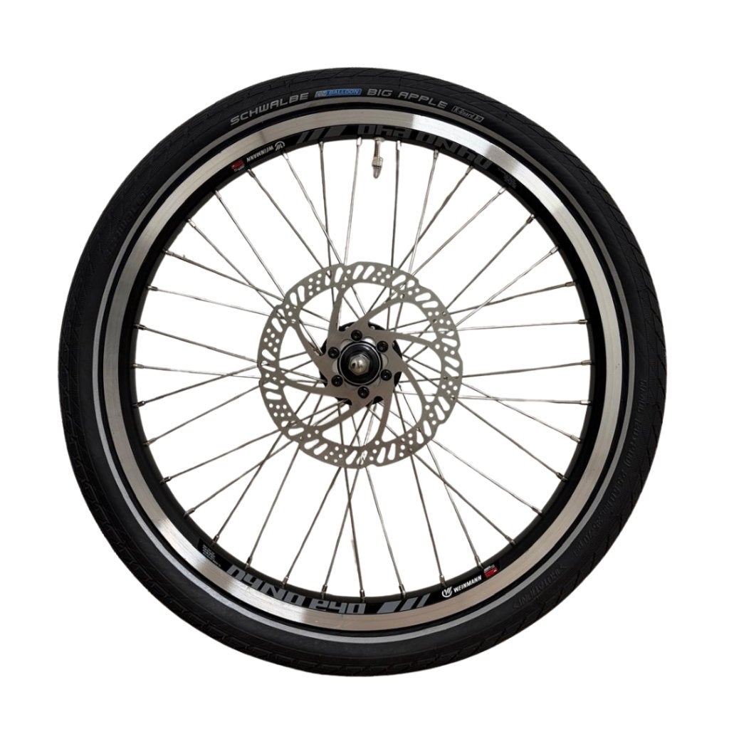 Voorwiel 20 Inch – Babboe OEM Wielset | Schijfrem & Schwalbe, Wiel, Babboe, Accel, Nieuw