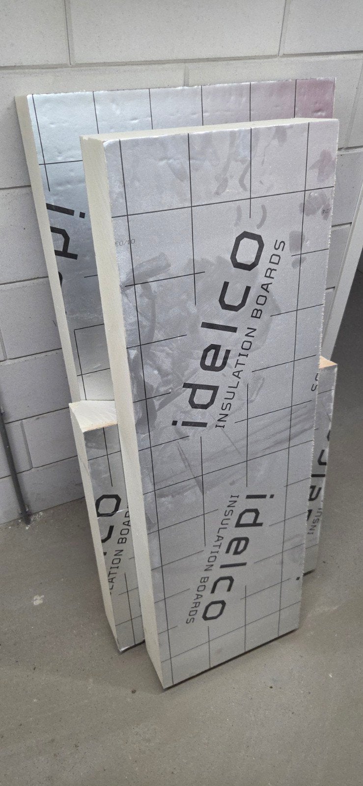 Idelco Isolatieplaten - 12 cm dik, Nieuw, Ophalen of Verzenden, Hardschuim (Pir), Minder dan 5 m²
