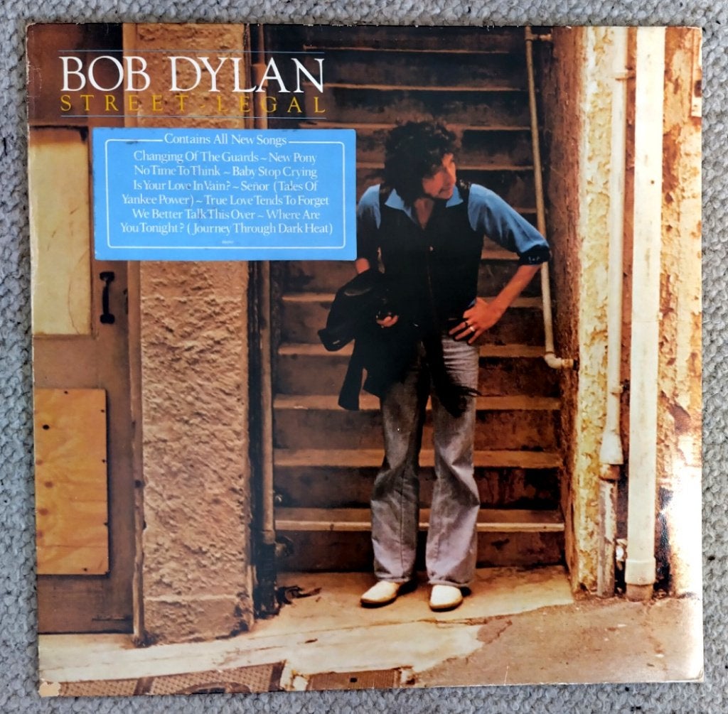 Bob Dylan – Street-Legal 9 nrs LP 1978 ZGAN, LP, Ophalen of Verzenden, Zo goed als nieuw, 12 inch