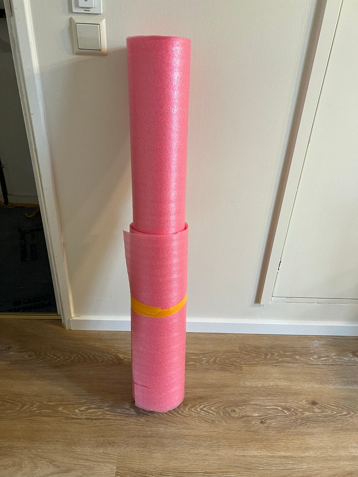 Ondervloer 2mm roze - Geluidsdempend en isolerend, Ophalen, 50 tot 100 cm, Roze, Nieuw