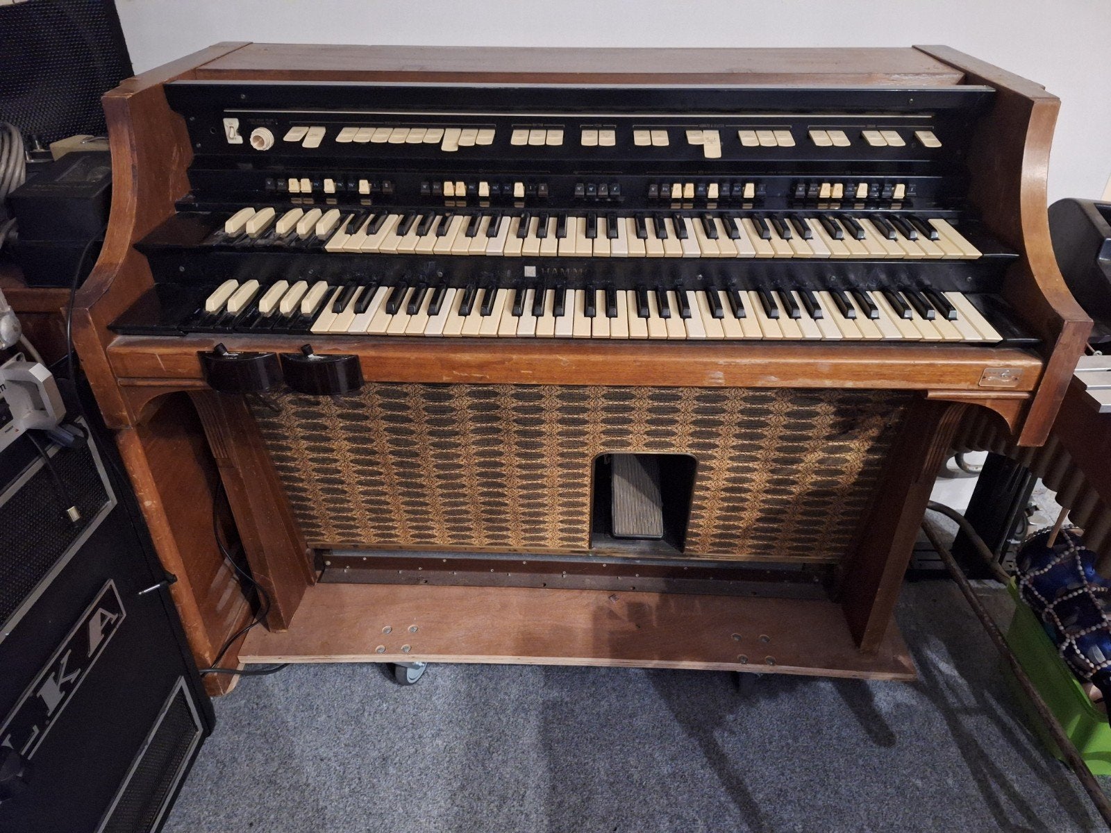 H100 Hammond GRATIS, Muziek en Instrumenten, Ophalen, Gebruikt, 2 klavieren, Orgel