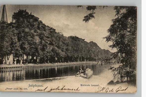 Jutphaas Merwede Kanaal  VIVAT  No 4185 st 1901 zie info, Verzenden, Voor 1920, Gelopen, Utrecht