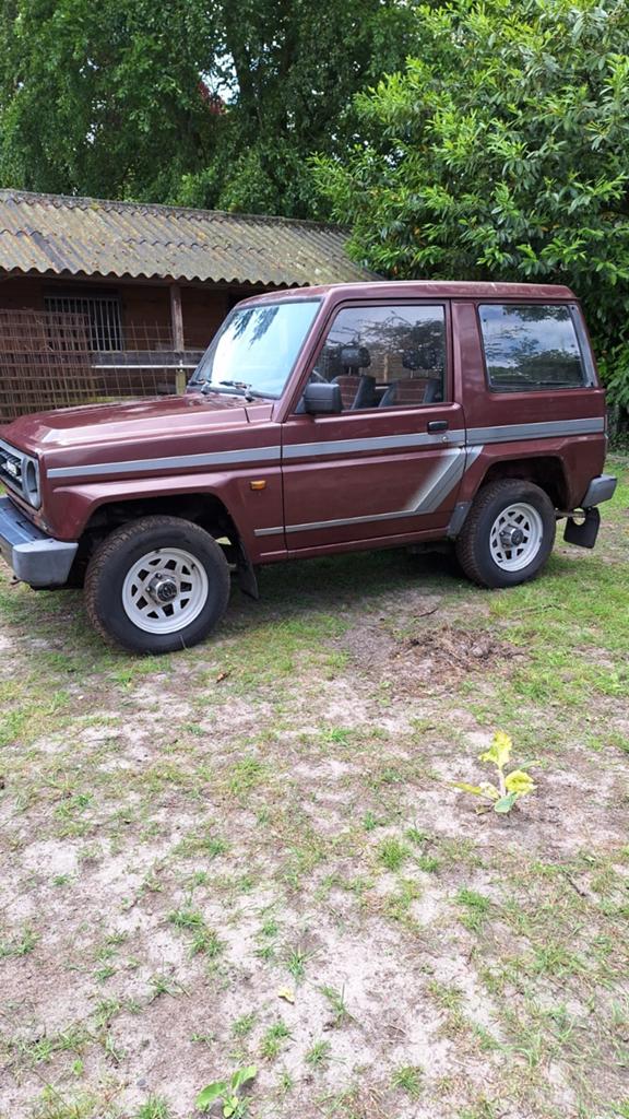 Daihatsu Rocky 2.8 Hardtop DSL 4WD 1986, Auto's, Origineel Nederlands, Vierwielaandrijving, 600 kg, 2800 cc