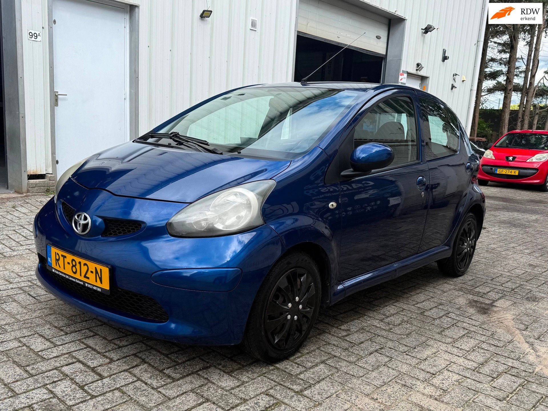 Toyota Aygo | 5DRS | Airco | Nieuwe beurt | Nieuwe APK, Voorwielaandrijving, Gebruikt, Startonderbreker, 68 pk