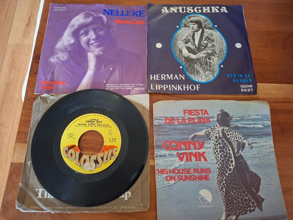 kleine verzameling singles (oa  telstar, Ophalen of Verzenden, Gebruikt, Nederlandstalig