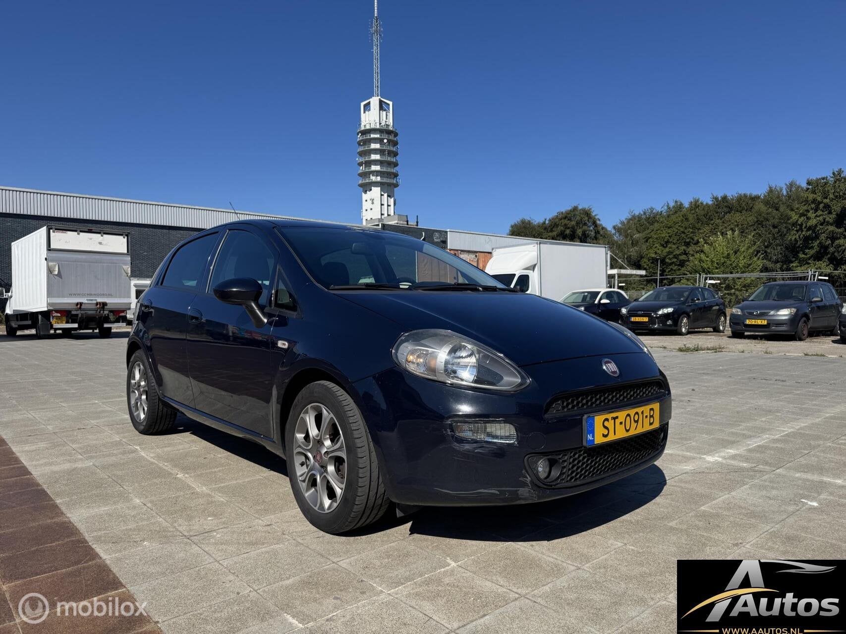 Fiat Punto Evo 1.3 MultiJet Sempre, Auto's, Fiat, Voorwielaandrijving, Gebruikt, Euro 6, 4 cilinders