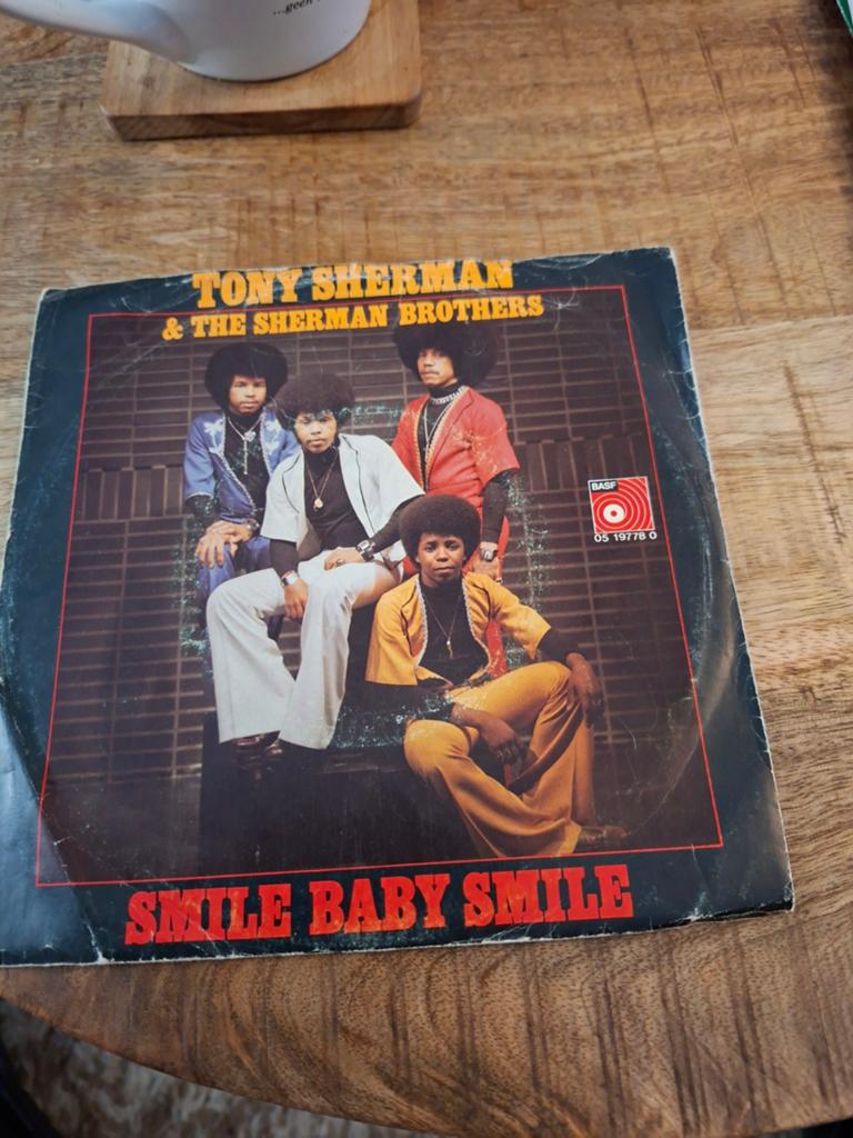 Tony sherman  / smile baby smile, Ophalen of Verzenden, Zo goed als nieuw, Pop