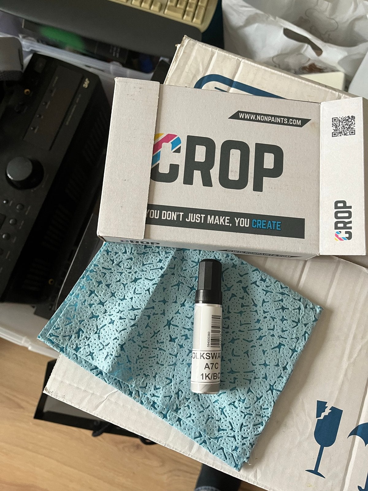 CROP Lakstift Volkswagen A7C 1K/BC, Ophalen of Verzenden