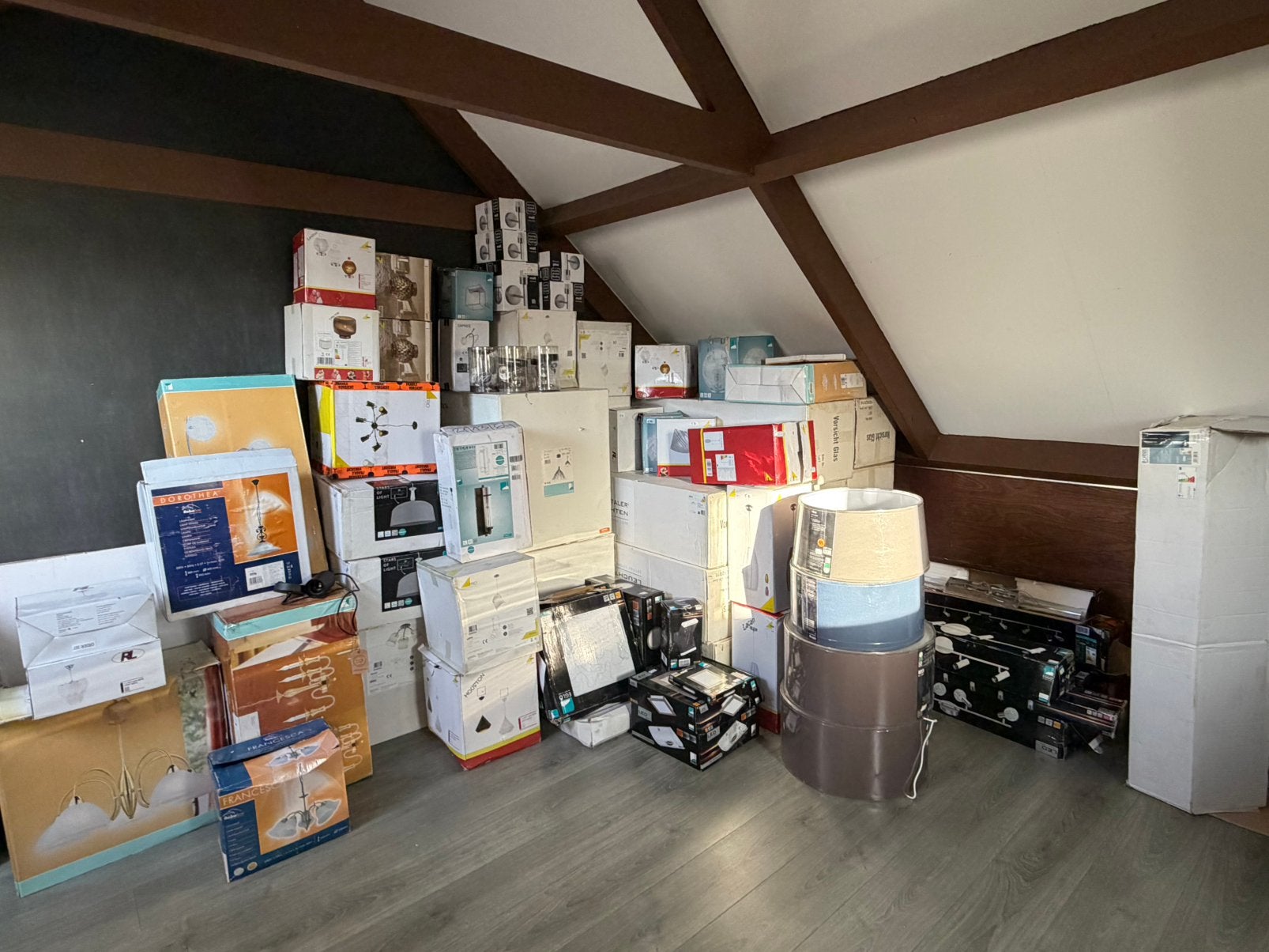Partij  verlichting –70+lampen, Trio, Rabalux e.a., Ophalen, Zo goed als nieuw