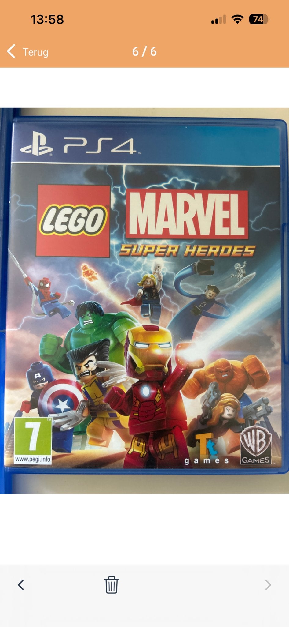 Lego Marvel Super Heroes - PS4