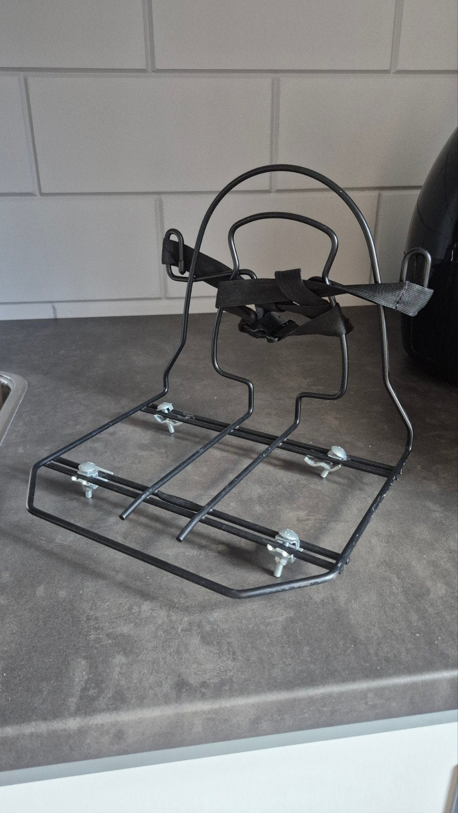 Fietsmand/hondenmand voor bagagedrager, Ophalen, Gebruikt