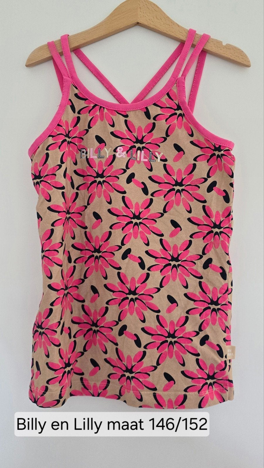 Billy en Lilly shirt maat 146/152 ZGAN, Meisje, Ophalen of Verzenden, Zo goed als nieuw, Shirt of Longsleeve