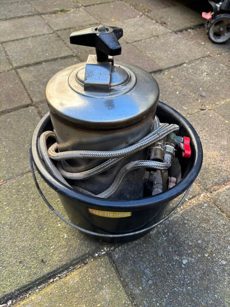 Waterfilter ontharder voor espressomachine - Zelf te regener, Witgoed en Apparatuur, Waterontharders, Ophalen, Gebruikt, Waterontharder met zout