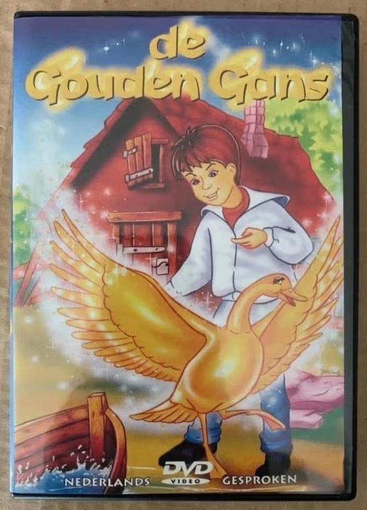 DVD De Gouden Gans; Nederlands gesproken, Alle leeftijden, Ophalen of Verzenden, Zo goed als nieuw