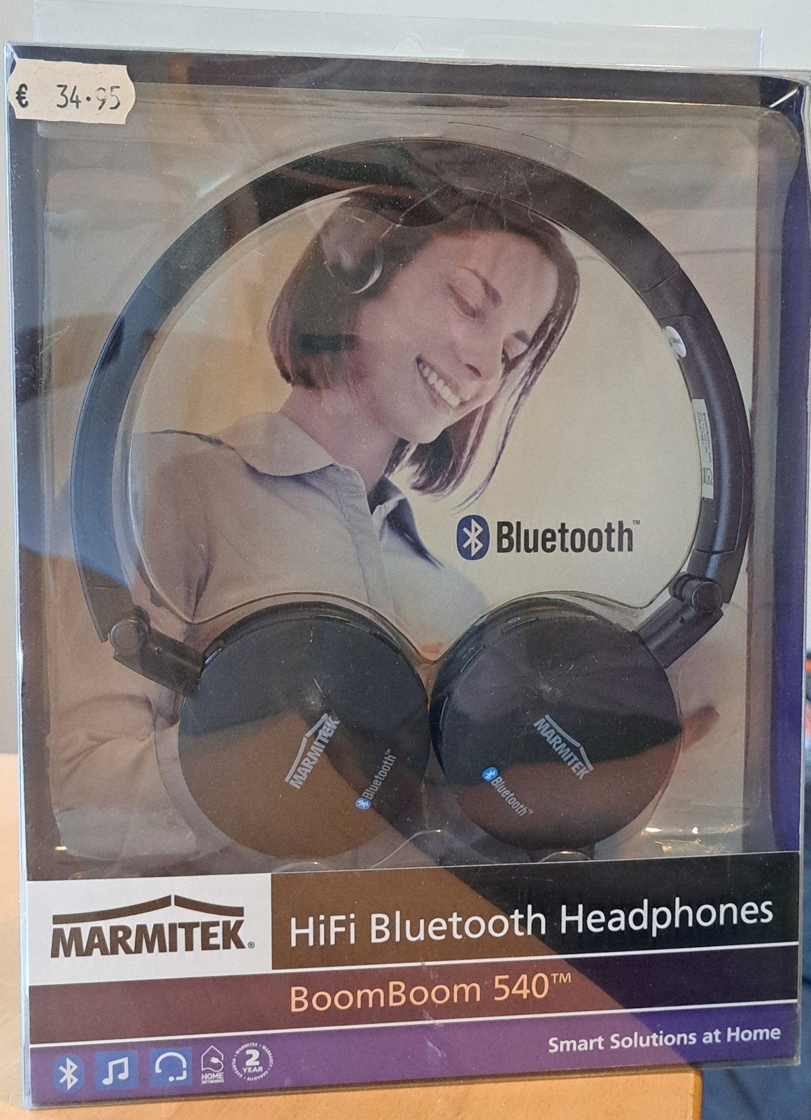 Marmitek BoomBoom 540 HiFi Bluetooth Koptelefoon