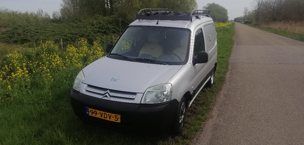 Citroën Berlingo Microcamper 1.6 HDI 600 55.2KW 2007, Voorwielaandrijving, 74 pk, 4 cilinders, Leder en Stof