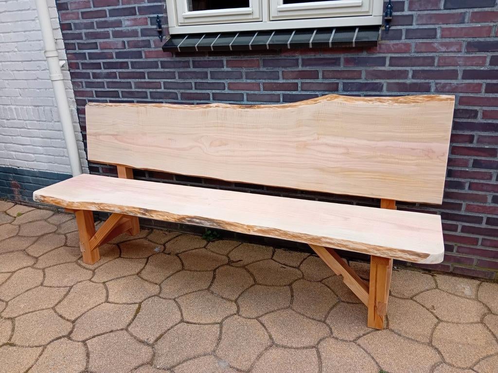 Tuinbank met een robuuste uitstraling van douglas hout, Ophalen, Nieuw, Hout