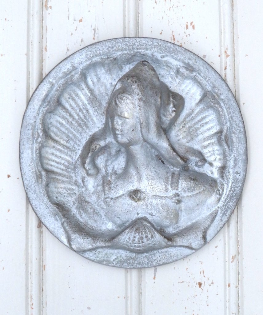Franse Art Nouveau plaquette, Ophalen of Verzenden