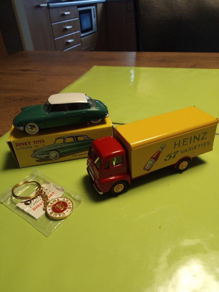 DINKY TOYS Citroën DS19 - Heinz Mattel, Ophalen of Verzenden, Auto