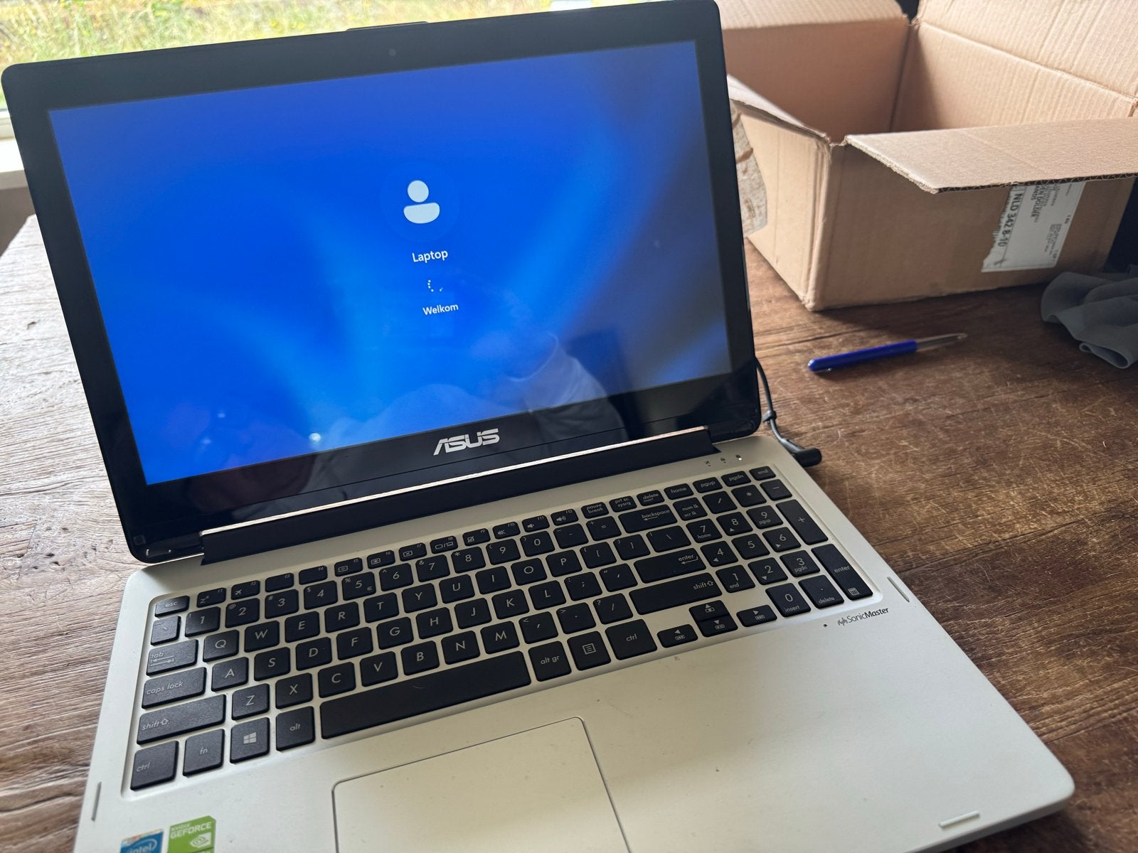 ASUS TP500LB Laptop - Intel Core i7, 8GB RAM, NVIDIA 940M, Gebruikt, 2 tot 3 Ghz, 8 GB, Ophalen of Verzenden