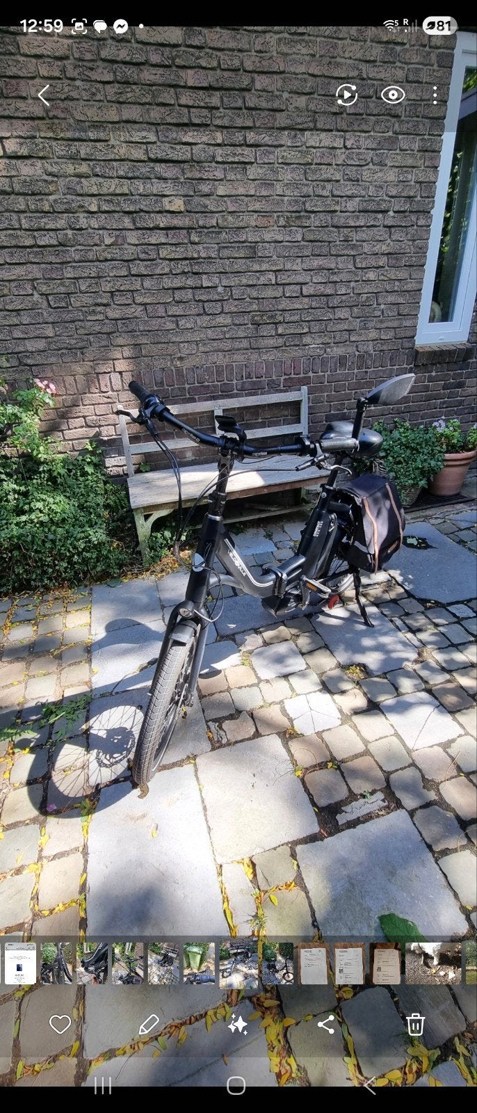 Mooie Compacte Fiets - Ideaal voor Stad en Reizen, Ophalen of Verzenden