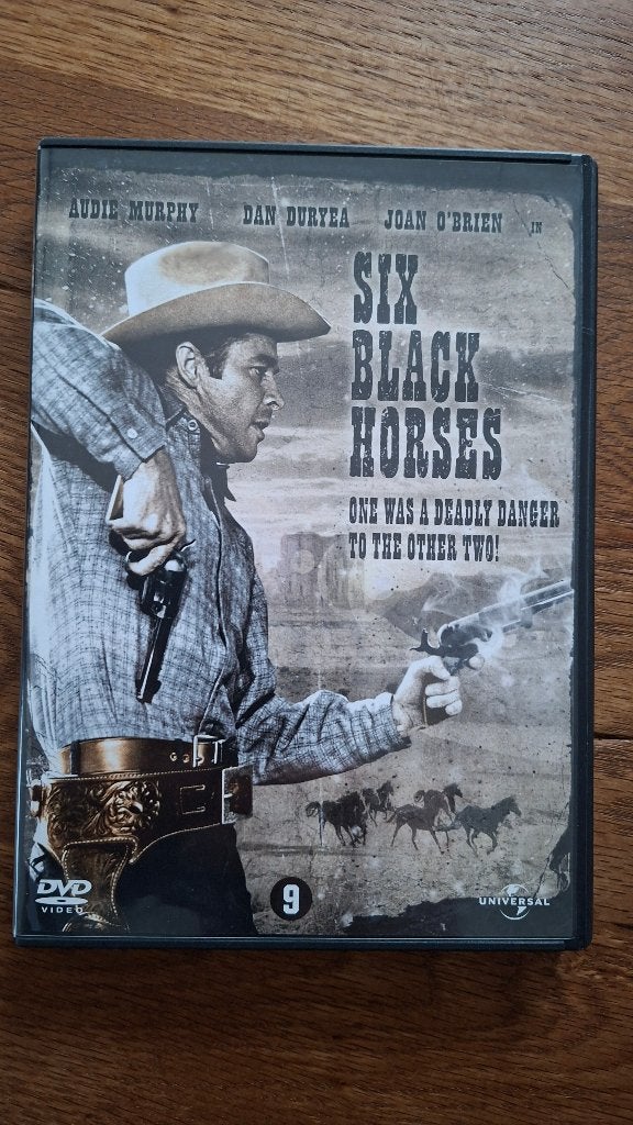 Six Black Horses western, Vanaf 16 jaar, Ophalen of Verzenden, Zo goed als nieuw, Nederlands