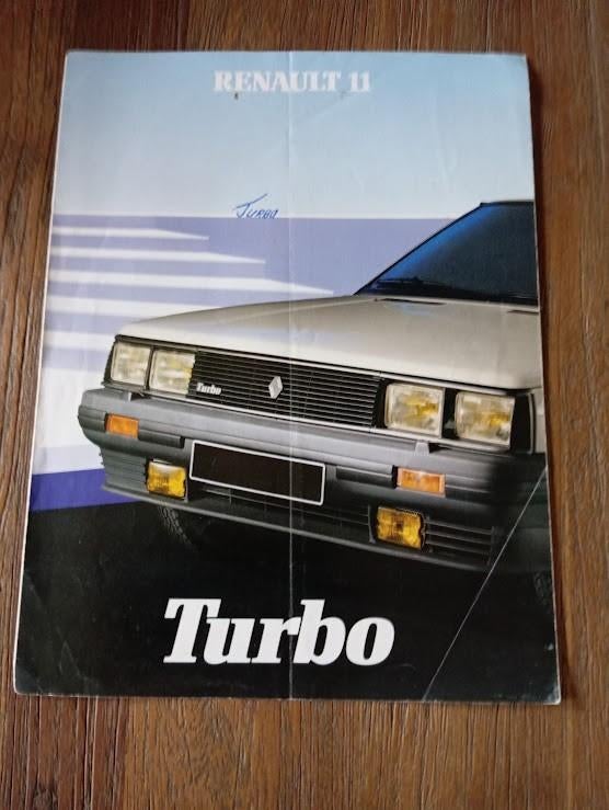Renault 11 Turbo 6 pag., Verzenden, Zo goed als nieuw, Renault