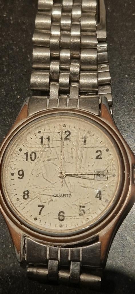 Hema horloge - Betaalbaar en Betrouwbaar (28.0058), Ophalen of Verzenden, Gebruikt, Staal, Overige merken